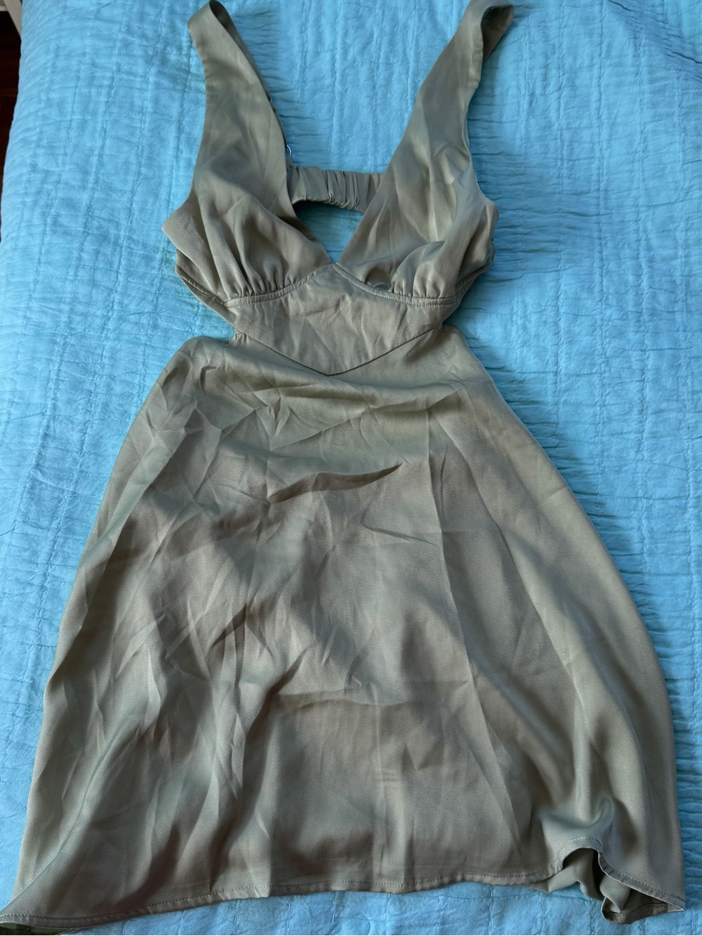 Beginning Boutique Green Mini Dress US 6